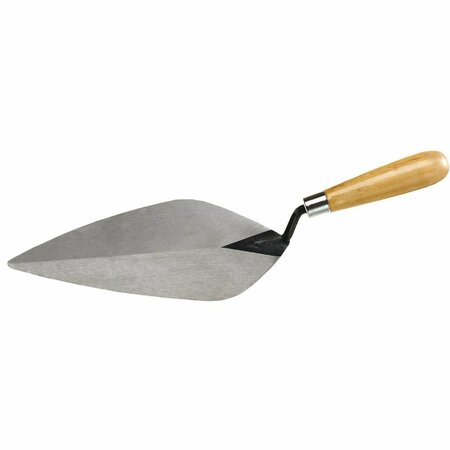 ALL-SOURCE London 10 In. Steel Brick Trowel 322396